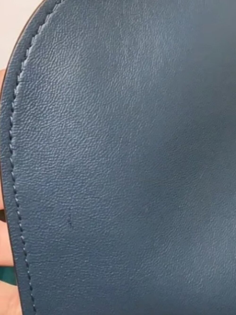 Coach 1941 Glove-Tanned Leather Saddle Bag 28 Exotic Colorblock - Picture 12 of 12